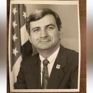 Senator Jack Reed Signed Photo - B&W 9.5x7 Inches